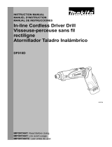 Makita DF010D User manual