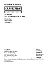 Craftsman 351.228031 User manual