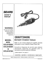 Craftsman 572.610720 User manual