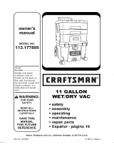 Craftsman 113.177895 Owner's manual