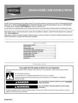 Maytag W10438316A User manual