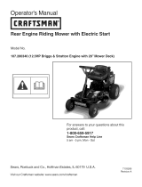 Craftsman 107.280340 User manual