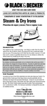 Black & Decker F300-F394SW User manual