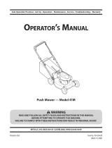 MTD 11A-41MY229 Owner's manual