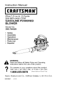 Craftsman 358.794920 Owner's manual