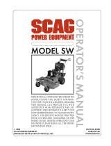 Scag Power Equipment SW Belt Drive User manual