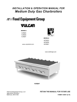 Vulcan Hart WCRB25 User manual