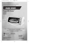 Black & Decker Toast-R-Oven CTO600 User manual