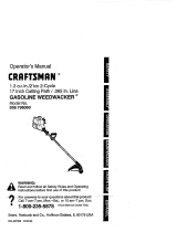 Craftsman 358796050 Owner's manual