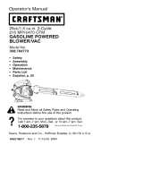 Craftsman 358.794773 Owner's manual