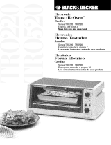 Black & Decker Toast-R-Oven TRO220 Series User manual