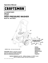 Craftsman 580.768322 Operators Owner's manual
