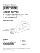 Craftsman 240.74801 Owner's manual