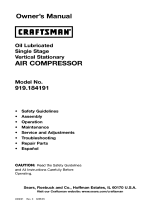 Craftsman 919.184191 Owner's manual