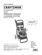 Craftsman 580.752700 Owner's manual