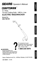 Craftsman 358.799160 Owner's manual