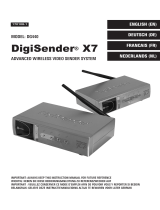 AEI Security & Communications DigiSender X7 DG440 User manual