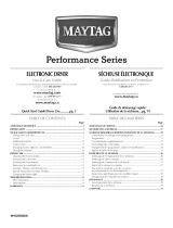Maytag W10239302A Owner's manual