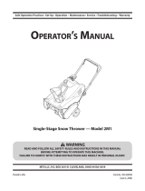 MTD 2M1 User manual