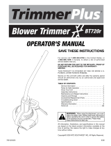 MTD Plus BV720R User manual