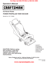 Craftsman 247.770990 User manual