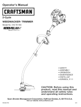 Craftsman WEEDWACKER Incredi-Pull 316.791160 User manual