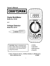 Craftsman 82140 Owner's manual