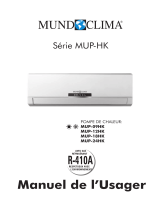 mundoclima MUP-24 CE Owner's manual
