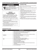 Whirlpool WFW9550WR00 Troubleshooting guide