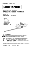 Craftsman 358.796390 User manual