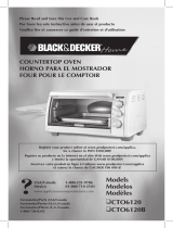 Black & Decker CTO6120B User manual