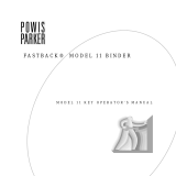 Powis Parker FastBack 11 User manual
