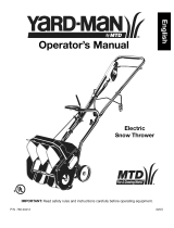 Craftsman 31B-040-701 Owner's manual