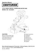 Craftsman 12632561 Owner's manual