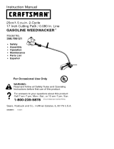 Craftsman 358795121 Owner's manual