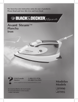 Black & Decker Avant Steam F990 User manual