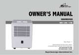Royal Sovereign International RDH-170K Owner's manual