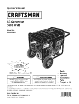 Craftsman 580675611 Owner's manual