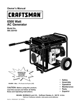 Craftsman 580329160 Owner's manual