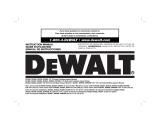 DeWalt DC823 User manual