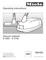 Miele S 318I Operating instructions