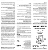 Black & Decker HC3000 User manual