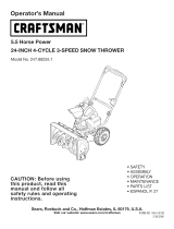 Craftsman 247884551 Owner's manual