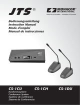 JTS CS-1DU User manual