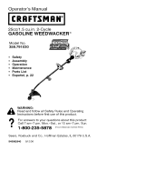 Craftsman WEEDWACKER 358.791030 User manual