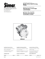 Simer 4955-01 User manual
