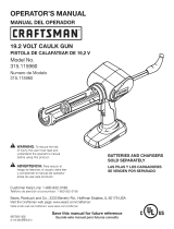 Craftsman 315.115960 User manual