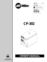 Miller CP-302 Owner's manual
