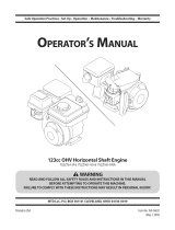 MTD 752Z161-V0 Owner's manual