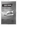 Black & Decker Steam Xpress AS255 User manual